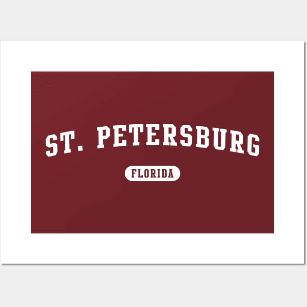 St. Petersburg, Florida Wall Art by Novel_Designs